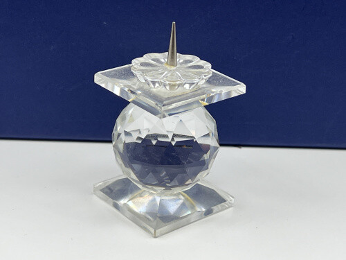 Figurine swarovski bougeoir - bougeoir, en