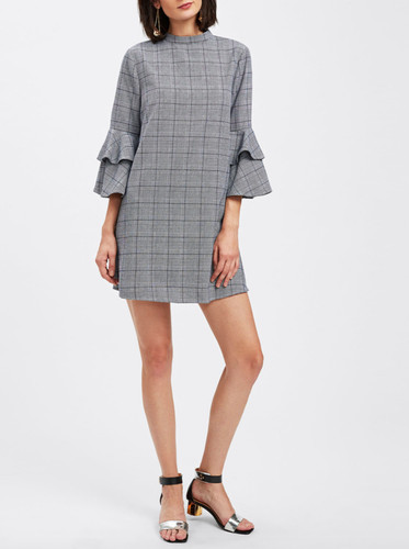 Elegant grey black white - grey/black/white, mini