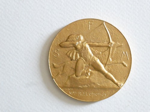Médaille gevelot 1958 - médaille,