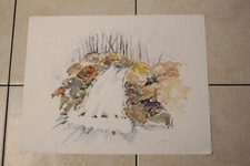 aquarelle paysage dordogne