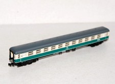 MINITRIX N 1/160 3134 00 VOITURE VOYAGEUR 2e CLASSE WAGON DB AMENAGÉ + ECLAIRAGE