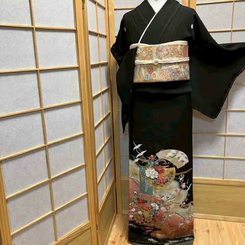 7121 kimono japonais tomesode - japonais,