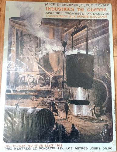 Ww1 affiche exposition - ww1,