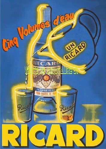 Ricard volumes eau - ricard, "