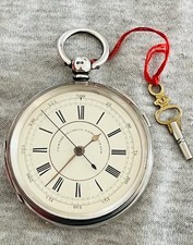 Rare Montre gousset Chronographe Seconde Centrale Circa 1880