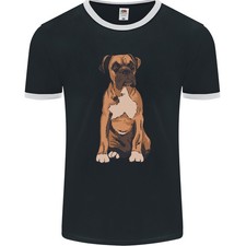 Un Chien Boxer Hommes Ringer