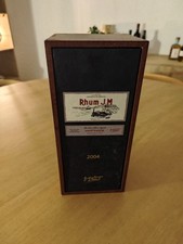 Rhum jm 2004 - étiquette cuir