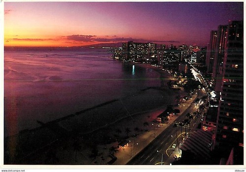 Carte postale etats unis - etats,