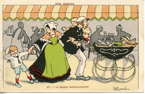 Carte postale illustrateur - postale,