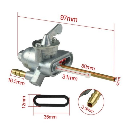 Robinet essence honda s65 - s65, cl70