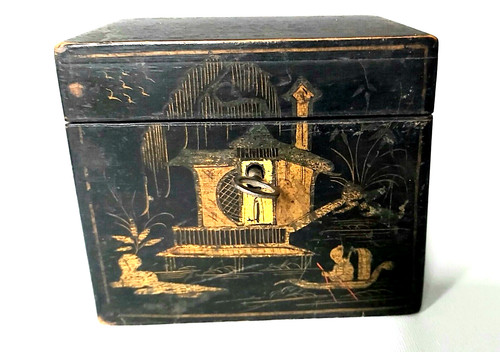 Ancienne boite thé au - ancienne,