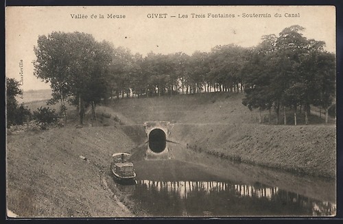 Cpa givet les trois - givet,,