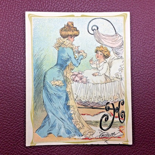 Chromo image publicitaire 1900 - chromo,