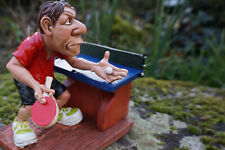  FIGURINE  CARICATURE  PONGISTE  TENNIS DE TABLE PING PONG FFTT RAQUETTE TIBHAR