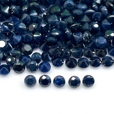 2.5mm Saphir Naturel Bleu 100