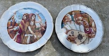 2 assiettes vintages ben