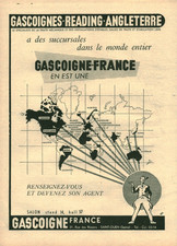 Publicité ancienne Gascoigne