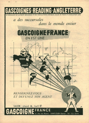 Publicité ancienne gascoigne - publicité,