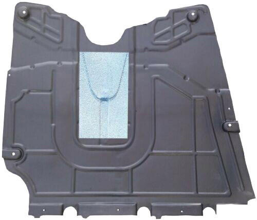 Cache sous moteur centre pour - cache,