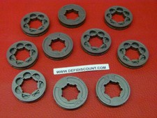 x10 Entraîneurs chaîne tronçonneuse 3/8"-7 pour cloche embrayage 36mm x 7mm