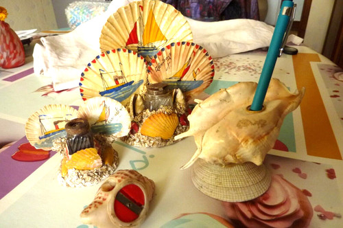 Lot pièces coquillage - 4,
