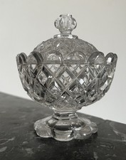 Sucrier Coupe En Cristal De