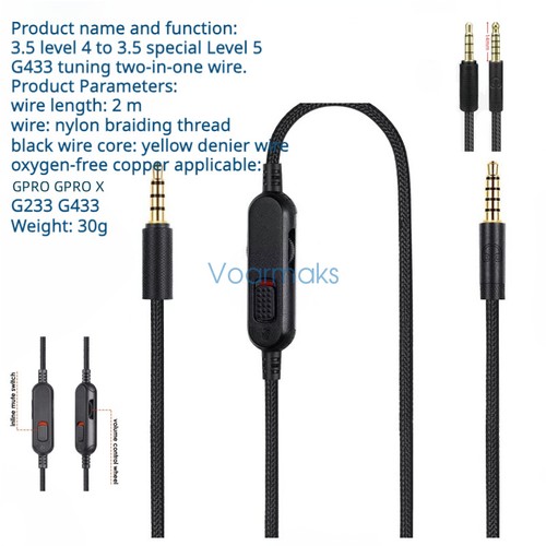 Audio cable for logitech - cable,