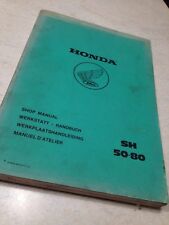 Manuel atelier Honda SH50 SH 50 80 SH80 Scooter shop manual  werkstatt-handbuch