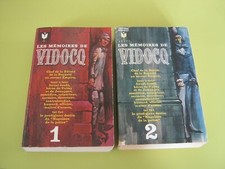 LES MEMOIRES DE VIDOCQ TOME 1 + 2  MARABOUT  1966 TBE