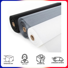 Moustiquaire Porte Fenêtre Amovible DIY Sur-mesure Fixation Simple Rapide