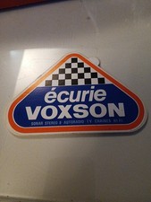 Autocollant vintage Ecurie