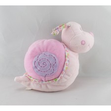 Doudou escargot rose grelot GIPSY - 15235