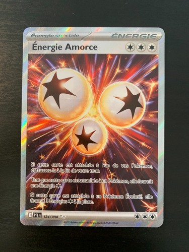 Carte pokémon energie amorce - pokémon,