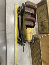 JOUET CITROEN 10 HP Type B2 Torpédo mécanique en tole 1929 Avec Boîte et Clé !