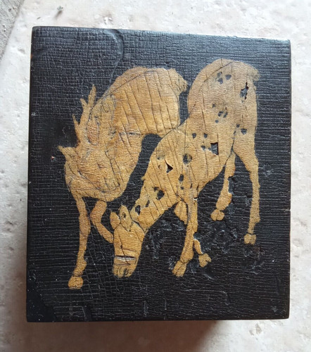 Ancienne boite bois - en,