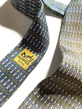 BOUCLE DE CEINTURE À NOUER ANNEAUX ENCHAÎNÉS HERMES VINTAGE INITIALE H HAUT D...