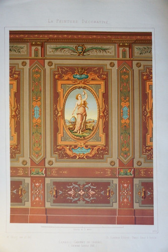 Grande litho xix couleur style - grande,