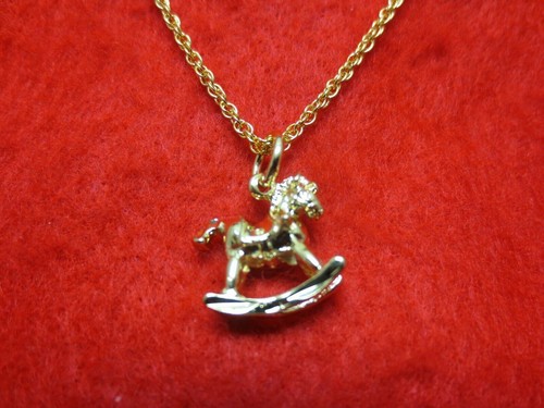 Pendentif cheval bascule - cheval,