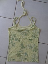 TEE SHIRT DEBARDEUR Effet 2 en 1 CAMAIEU FEMME  taille 2 38    TBE