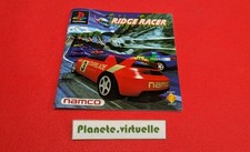 RIDGE RACER PLAYSTATION PS1 PAL EUR? NOTICE - EXCELLENT ÉTAT 