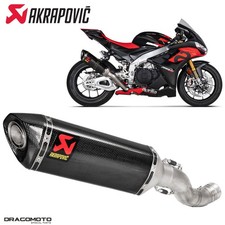 Pot échappement APRILIA TUONO V4 1100 RR ABS 2021-2024 AKRAPOVIC Carbone RC S...