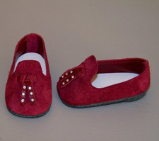 Chaussures pour poupée Modes et Travaux  octobre 2014