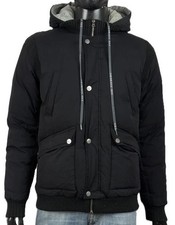 Iceberg Gilet homme noir plume