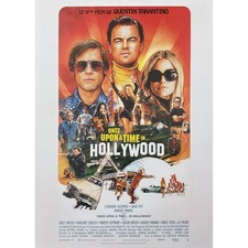 ONCE UPON A TIME IN HOLLYWOOD French Movie Poster  - 15,25x21 in. - 2019 - Taran