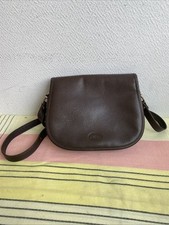 Ancien Sac A Main Besace Marron Longchamp Sac Vintage Cuir Porte Bandoulière