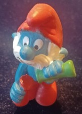 Figurine Grand Schtroumpf Laboratoire. Occasion.