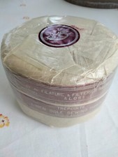 mercerie ancienne - impressionnante pelote de fil de lin RETORS A SEMELLES 1940