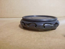 socle / stand rond en  bois