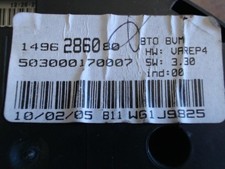 Afficheur CITROEN C8