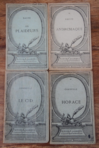 Classiques hachette lot de 4 - de,